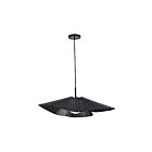 Dainolite DRB-241P-MB Darby 1-lumière 100W Noir mat LED Suspendu