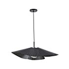 Dainolite DRB-241P-MB Darby 1-lumière 100W Noir mat LED Suspendu