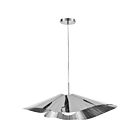 Dainolite DRB-241P-PC Darby 1-lumière 100W Chrome poli LED Suspendu