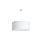 Suspendu tambour LED Dainolite DRM-L-790 séries Oversized Drum 1-lumière Blanc 150w