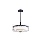 Dainolite DUL-1530LEDP-MB Dulce 1-lumière 30W Transparent LED Suspendu