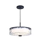Dainolite DUL-1530LEDP-MB Dulce 1-lumière 30W Transparent LED Suspendu