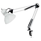 Lampe de travail LED à pince Dainolite DXL334-X-WH séries Working/Task Lamps 1-lumière Blanc 100w
