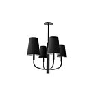 Suspendu à LED Dainolite Eleanor ELN-214C-MB-697 240W 4-Lumières Noir