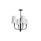 Suspendu à LED Dainolite Eleanor ELN-214C-MB-790 240W 4-Lumières Blanc