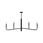 Lustre LED Dainolite ELN-484HC-MB Eleanor 4-Lumières Noir mat 240W