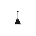 Suspend à cordon Dainolite EMP-111P-797-MB Emperor 1-Lumière 60W Noir mat