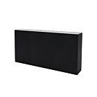 Dainolite EMY-105OD-20W-MB 2-lumières 24W Noir mat LED Applique Murale Extérieur