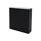 Dainolite EMY-550OD-5W-MB 2-lumières 15W Noir mat LED Applique Murale Extérieur