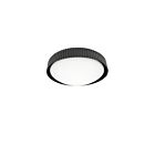 Dainolite FBN-1330LEDFH-MB Fabiana 1-Lumière 30W Noir mat LED Plafonnier encastré CCT Sélectionnable