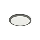 Dainolite FCA-1225LEDFH-MB Franchesa 25W Noir mat LED Plafonnier encastré