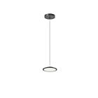Dainolite FCA-58LEDP-MB Franchesa 1-lumière 8W Noir mat LED Suspendu