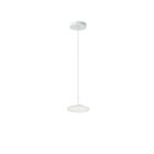 Dainolite FCA-58LEDP-MW Franchesa 1-lumière 8W Blanc mat LED Suspendu
