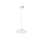Dainolite FCA-920LEDP-MW Franchesa 1-lumière 20W Blanc mat LED Suspendu