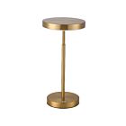 Dainolite FCE-1510LEDT-AGB Roselyn 1-lumière 10W Laiton vieilli LED Lampe de table