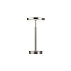 Lampe de table à LED Dainolite FCE-1510LEDT-SN Francine 1-Lumière Nickel satiné 10W