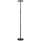 Dainolite FCE-5430LEDF-SB Francine 30 Watt Noir sablonneux LED Lampe sur pied