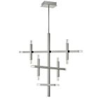 Chandelier LED Dainolite Francesca FCS-3656C-PC 14-lumières 56W chrome poli