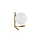 Lampe de table à LED Dainolite FOL-101T-AGB Folgar 1-Lumière Laiton vieilli 60W