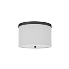 Dainolite FRD-122FH-MB-WH Frederica 2-Lumières 120W Blanc LED Plafonnier encastré