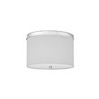 Dainolite FRD-122FH-PC-WH Frederica 2-Lumières 120W Blanc LED Plafonnier encastré