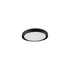Plafonnier LED Dainolite FYN-1224LEDFH-SB Flynn Noir 24W