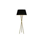Lampe sur pied incandescent Dainolite GAB-601F-AGB-698 1-Lumière 100W Laiton vieilli