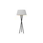 Lampe sur pied incandescent Dainolite GAB-601F-MB-692 1-Lumière 100W Noir mat