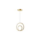 Suspendu à LED Dainolite Gabriel GBL-1222LEDP-AGB 20W Laiton vieilli