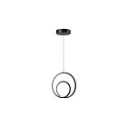 Suspendu à LED Dainolite Gabriel GBL-1222LEDP-MB 20W Noir mat