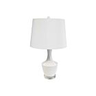 Lampe de table à incandescence Dainolite GOL-271T-WH 1-Lumière 150W Blanc
