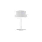 Dainolite GTC-R281T-MW-WH Gretchen 1-Lumière 60W Blanc mat LED Lampe de table
