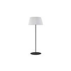 Dainolite GTC-R631F-MB-WH Gretchen 100 Watt Noir mat LED Lampe sur pied