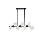 Dainolite GVA-3110HP-MB Giovanna 13-lumières 250W Albâtre LED Suspendu