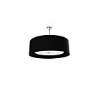 Suspendu tambour LED Dainolite HEL-224P-PC-BW Helena 4-Lumières 240W Chrome poli