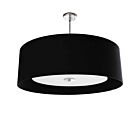 Suspendu tambour LED Dainolite HEL-224P-PC-BW Helena 4-Lumières 240W Chrome poli