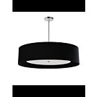 Suspendu LED Dainolite Helena HEL-344P-PC-BW 4-lumières 400W noir