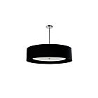Suspendu LED Dainolite Helena HEL-344P-PC-BW 4-lumières 400W noir
