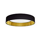 Dainolite KTN-1630LEDFH-698 Kathleen 1-Lumière 30W Noir LED Plafonnier encastré CCT Sélectionnable
