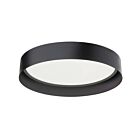 Dainolite KTN-1630LEDFH-MB Kathleen 1-Lumière 30W Noir mat LED Plafonnier encastré CCT Sélectionnable
