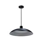 Dainolite KTN-2025LEDP-MB Kathleen 1-lumière 25W Noir mat LED Suspendu