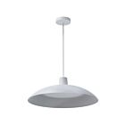Dainolite KTN-2025LEDP-MW Kathleen 1-lumière 25W Blanc mat LED Suspendu