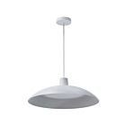 Dainolite KTN-2025LEDP-MW Kathleen 1-lumière 25W Blanc mat LED Suspendu
