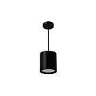 Dainolite KTN-58LEDP-MB Kathleen 1-lumière 8W Noir mat LED Suspendu