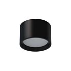 Dainolite KTN-920LEDFH-MB Kathleen 1-Lumière 20W Noir mat LED Plafonnier encastré CCT Sélectionnable