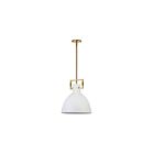 Suspendu à LED Dainolite Liberty LBY-141P-MW-AGB 100W 1-Lumière Blanc mat