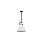 Suspendu Dainolite LBY-141P-MW-MB Liberty 1-Lumière Blanc mat 100W