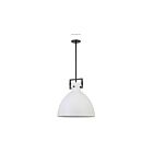 Suspendu à LED Dainolite Liberty LBY-201P-MW-MB 100W 1-Lumière Blanc mat