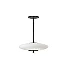 Suspendu Dainolite MAD-161P-MB Maddie 1-Lumière Noir mat 20W