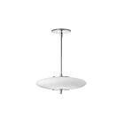 Suspendu Dainolite MAD-161P-PC Maddie 1-Lumière Chrome poli 20W